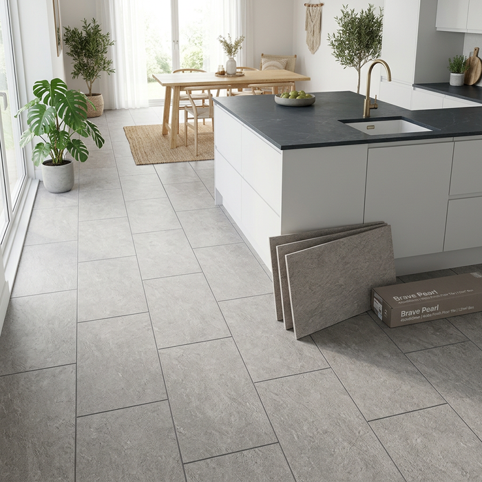 Brave Pearl 450x900mm Matte Finish Floor Tile (1.21m2 box) - image 3