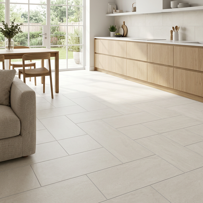 Dwell Off White 300x600mm Matte Finish Floor Tile (1.26m2 box) - image 3