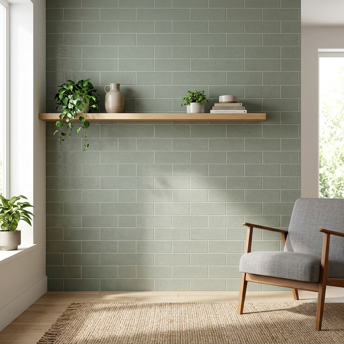 Kalma Blue Lake Matt Wall Tile 60x186mm (0.424m2 box) - image 3