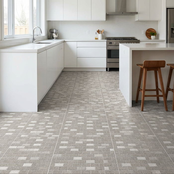 Kone Pearl Mosaic Brick 304x304mm Floor Tile (0.92m2 box) - image 3