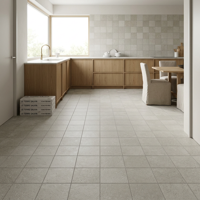 Le Terre Salvia 100x100mm Matt Floor/Wall Tile (0.5m2 per box) - image 3