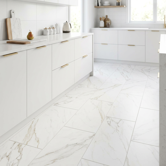 Marvel Calacatta Extra 450x900mm Matte Finish Floor Tile (1.215m2 box) - image 3