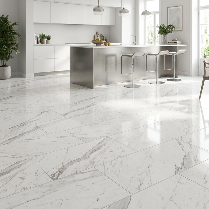 Marvel Pro Statuario Select 300x600mm Polished Finish Floor Tile (1.26m2 box) - image 3
