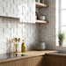 Marvel Pro Statuario Select Mosaic 300x300mm 3D Finish Wall Tile (0.54m2 box) - image 3