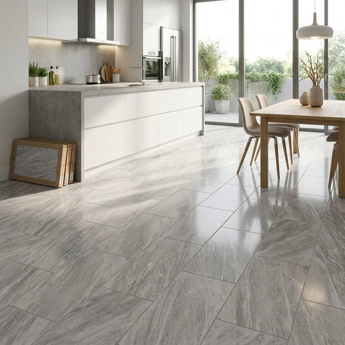 Marvel Stone Bardiglio Grey 300x600mm Polished Finish Floor Tile (1.26m2 box) - image 3