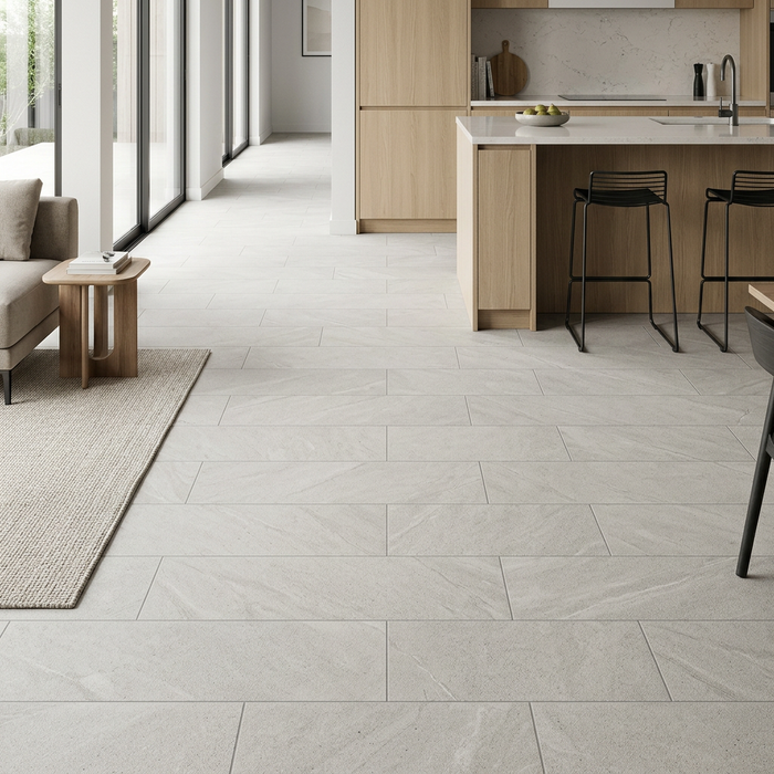 Marvel Stone Clauzetto White 300x600mm Matte Finish Floor Tile (1.26m2 box) - image 3