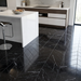 Marvel Stone Nero Marquina Chevron 225x229mm Polished Finish Floor Tile (0.31m2 box) - image 3