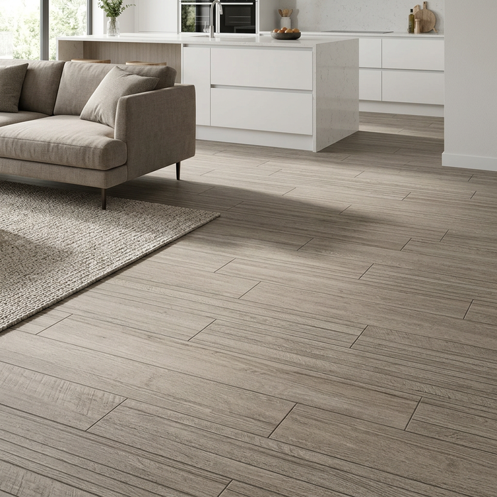 Nash Greige Tatami 185x744mm Matte Finish Floor Tile (0.55m2 box) - image 3