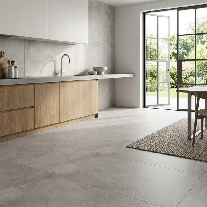 Parker Grey 600x1200mm Matte Floor/Wall Tile (1.44m2 per box) - image 3