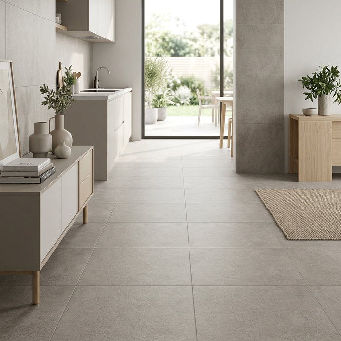Realm Gray 600x600mm Matte Floor/Wall Tile (1.44m2 box) - image 3