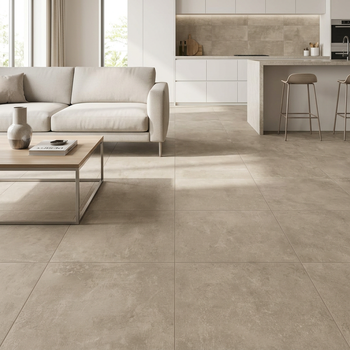 Screed Loft Taupe 600x600mm Matte Floor/Wall Tile (1.44m2 box) - image 3