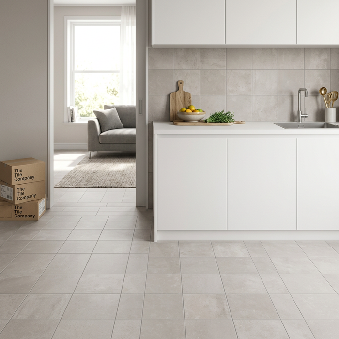 Story Grey 150x150mm Matt Wall/Floor Tile (0.585m2 box) - image 3