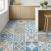 Venti Boost Blue Mix 200x200mm Matte Finish Floor Tile (1.2m2 box) - image 3