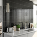 Vibe Out Almost Black Gloss 65x200mm Wall Tile (0.50m2 box) - image 3