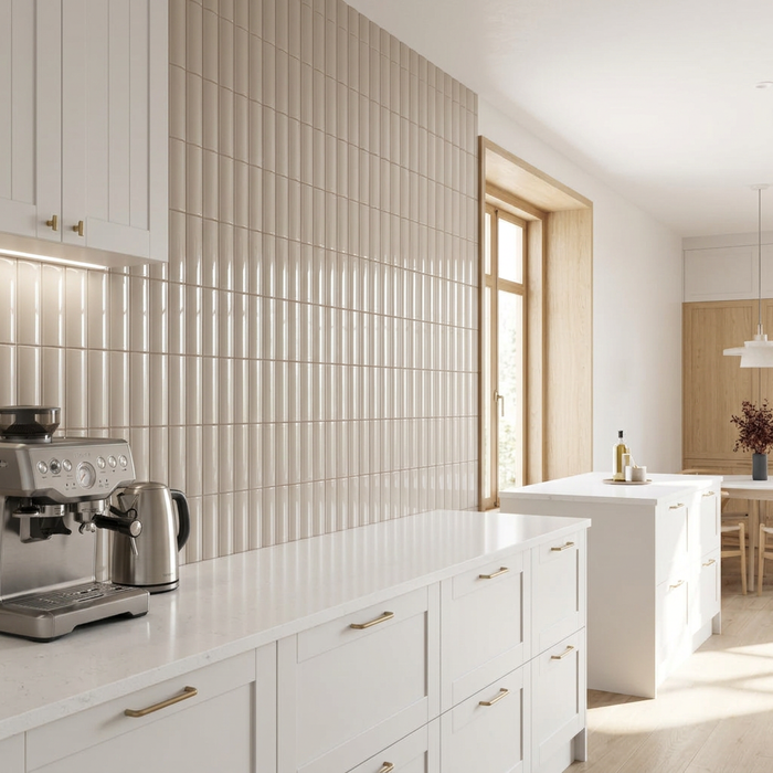 Vibe Out Light Mocha Gloss 65x200mm Wall Tile (0.50m2 box) - image 3