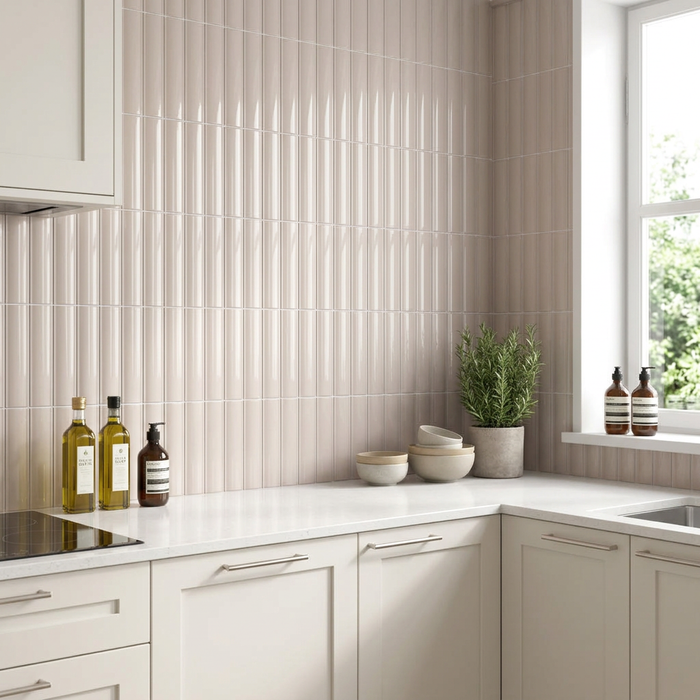 Vibe Out Taupe Gloss 65x200mm Wall Tile (0.50m2 box) - image 3