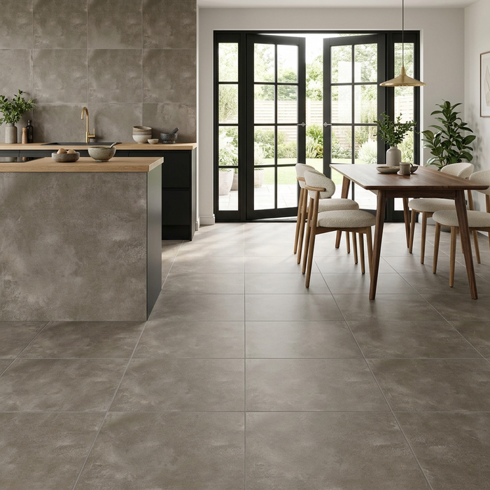 Volcano Taupe 600x600mm Matte Floor/Wall Tile (1.08m2 per box) - image 3
