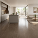Dwell Brown Leather 750x1500mm Polished Finish Floor Tile - image 4