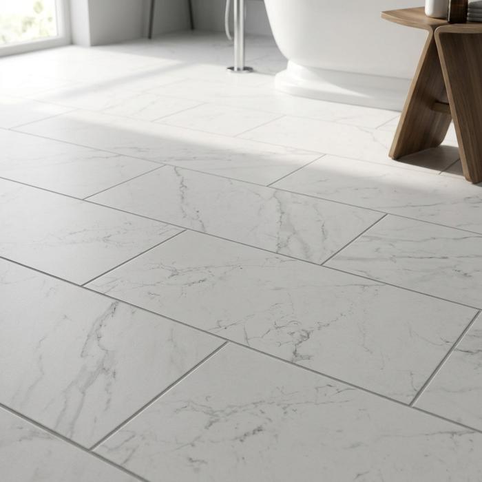 Marvel Stone Carrara Pure 300x600mm Matte Finish Floor Tile — image 4