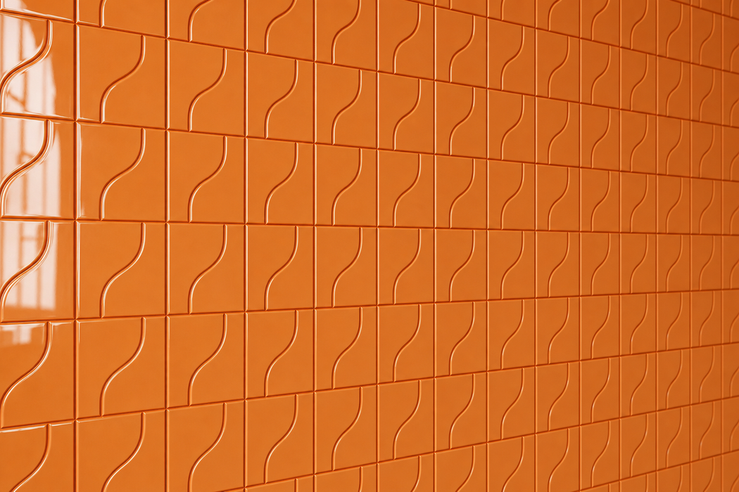 Curve Sunset Gloss 83x120mm Mosaic Wall Tile — image 4