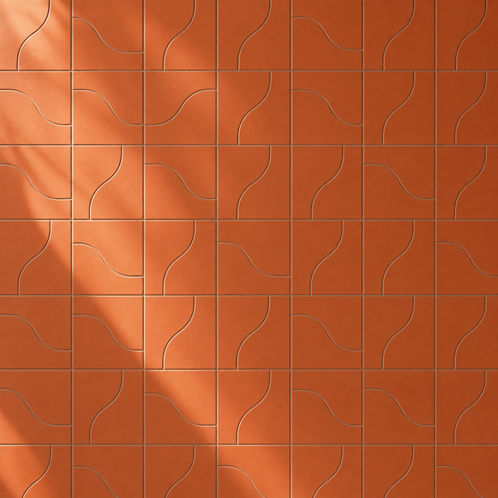 Curve Sunset Matt 83x120mm Mosaic Wall Tile — image 4