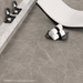 Marvel Pro Grey Fleury 600x600mm Satin Finish Floor Tile *discontinued* — living area setting
