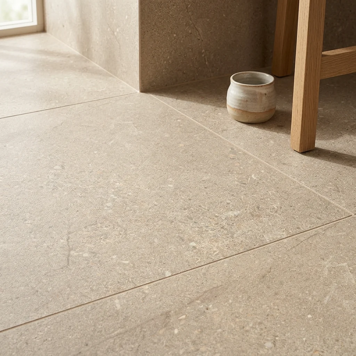 Victoria Beige 600x1200mm Matte Floor/Wall Tile — surface detail