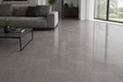 Kone Grey 300x600mm Polished Finish Floor Tile — living area setting