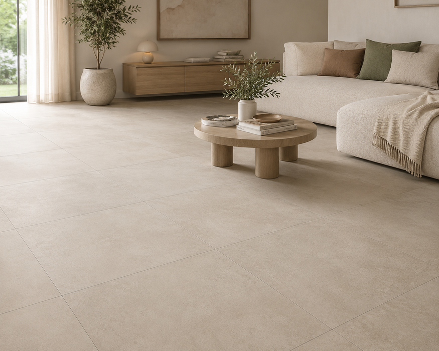 Loft Beige 600x600mm Matte Floor/Wall Tile — image 4