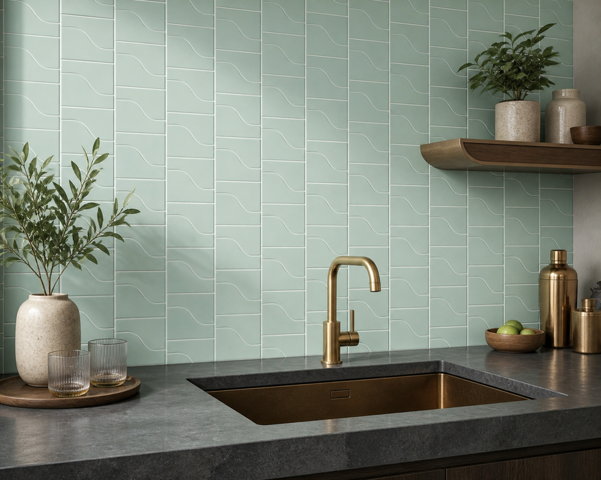 Curve Aquarium Matt 83x120mm Mosaic Wall Tile — image 4
