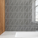 Curve Grey Gloss 83x120mm Mosaic Wall Tile (.48m2 box) - image 4