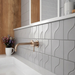 Curve Grey Matt 83x120mm Mosaic Wall Tile (.48m2 box) - image 4