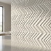 Dust Ice Subway 50x200 Chevron Textured Wall Tile (0.44m2 box) - image 4
