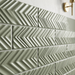 Dust Sage Subway 50x200 Chevron Textured Wall Tile (0.44m2 box) - image 4