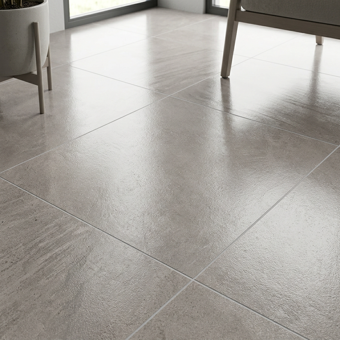Dwell Gray 600x600mm Polished Finish Floor Tile (1.08m2 box) - image 4