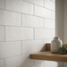 Kalma White Matt Wall Tile 60x186mm (0.424m2 box) - image 4