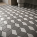 Kone Grey Mosaic Esagono 300x350mm Floor Tile (0.42m2 box) - image 4
