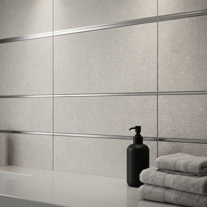 Kone Silver Linea 300x600mm 3D Finish Wall Tile (0.54m2 box) - image 4