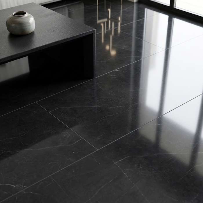 La Marca Nero Venato 600x1200mm Polished Floor/Wall Tile (1.44m2 box) - image 4