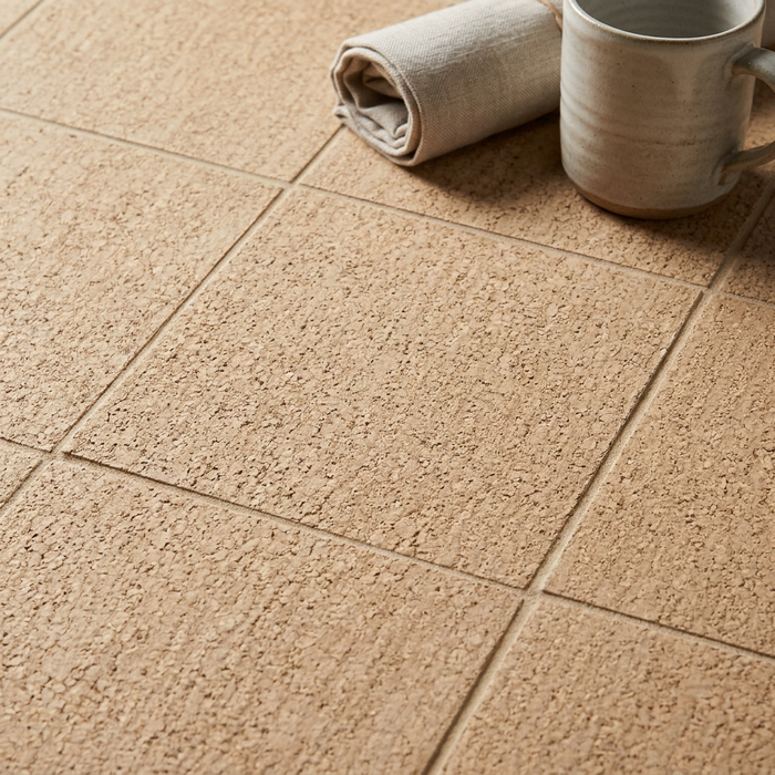 Le Terre Sughero Decoro 100x100mm Matt Floor/Wall Tile (0.5m2 per box) - image 4