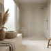 Lims Ivory 375x750mm Matte Finish Floor Tile (1.12m2 box) - AI generated product/lifestyle image 4