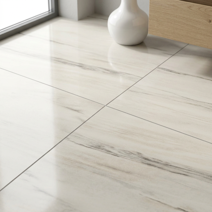 Marvel Dream Bianco Fantastico 600x600mm Polished Finish Floor Tile (1.08m2 box) - image 4
