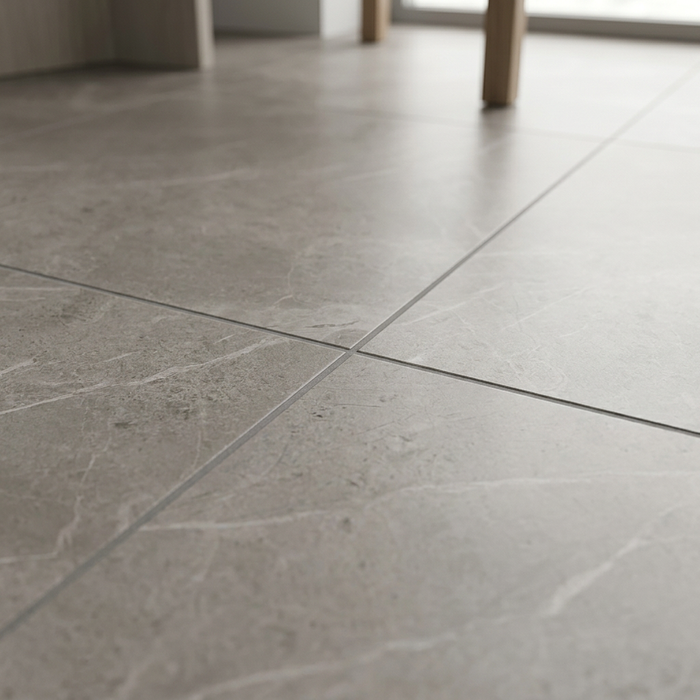 Marvel Pro Grey Fleury 600x600mm Satin Finish Floor Tile (1.08m2 box) *discontinued* - image 4