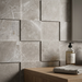 Marvel Pro Grey Fleury Mosaic 300x300mm 3D Finish Wall Tile (0.54m2 box) - image 4