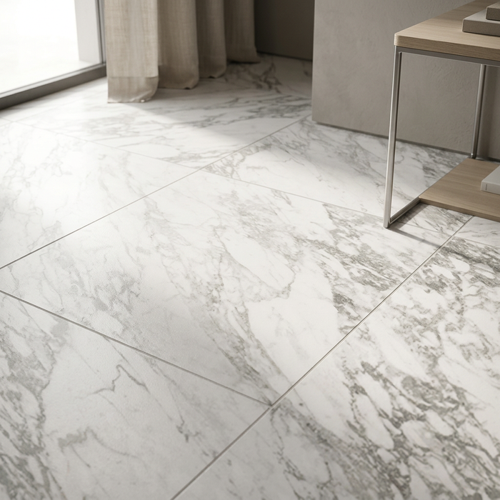 Marvel Pro Statuario Select 600x600mm Satin Finish Floor Tile (1.08m2 box) - image 4