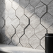 Marvel Stone Bardiglio Grey Mosaic Esagono 282x353mm 3D Finish Wall Tile (0.6m2 box) - image 4