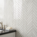 Marvel Stone Bianco Dolomite Herringbone 305x300mm Wall Tile (0.54m2 box) - image 4