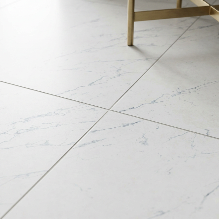Marvel Stone Carrara Pure 600x600mm Matte Finish Floor Tile (1.08m2 box) - image 4