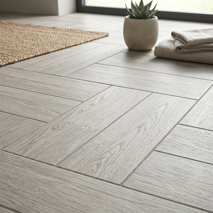 Nash White Wood Tatami 185x744mm Floor Tile (0.55m2 box) - image 4