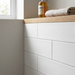 Soho Canvas White 50x300mm Matte Wall Tile (0.66m2 box) - image 4